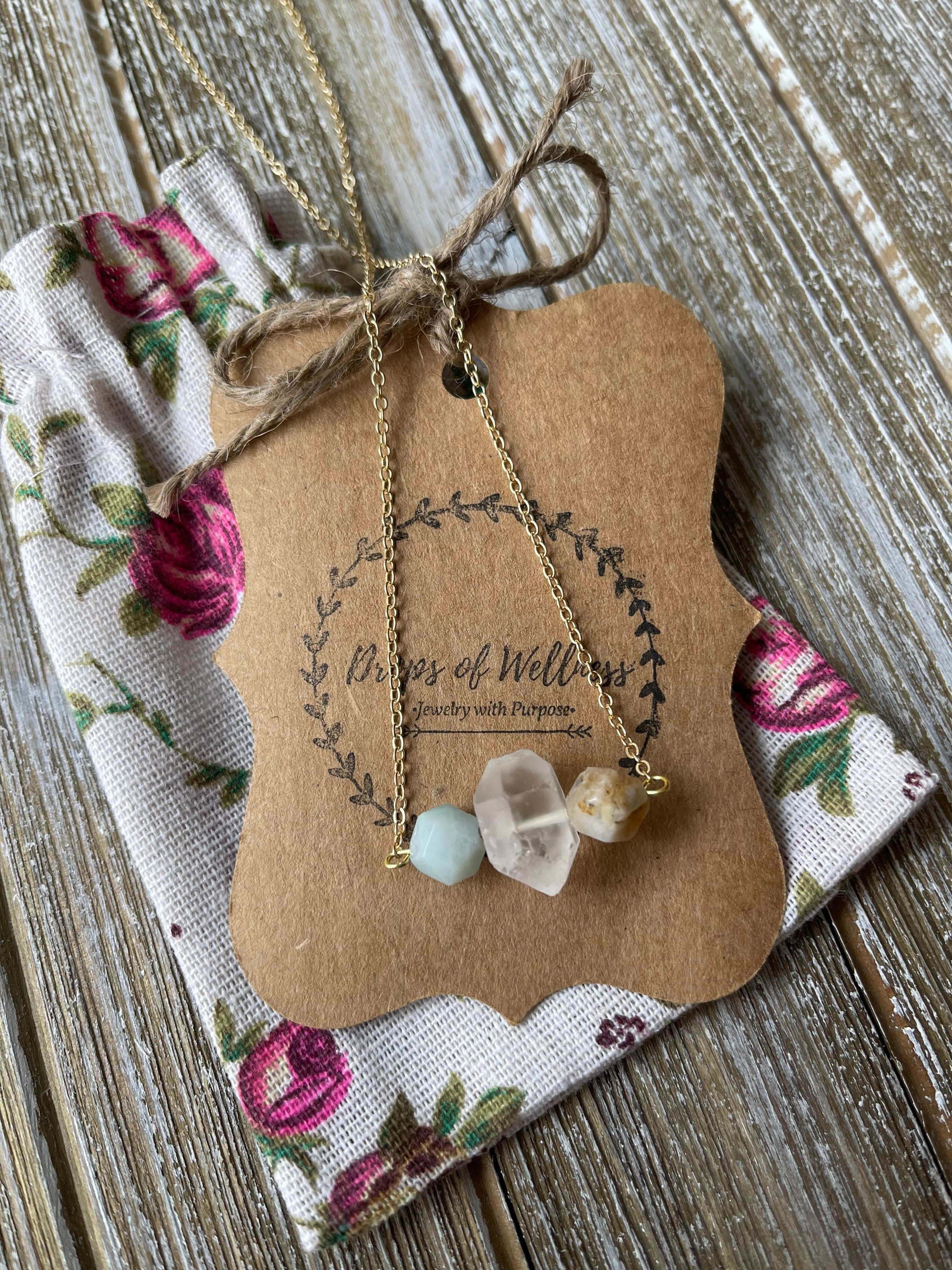 Essential Oil Diffuser Necklace 