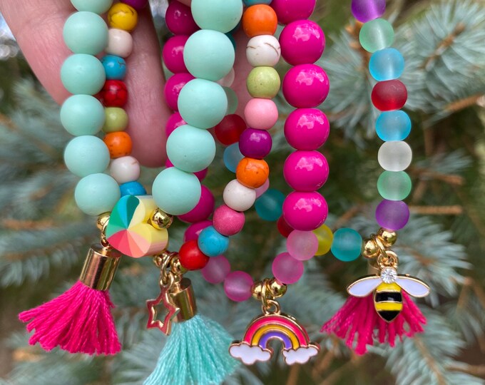 Childrens Essential Oil Diffuser Bracelets// Bracelets for Kids