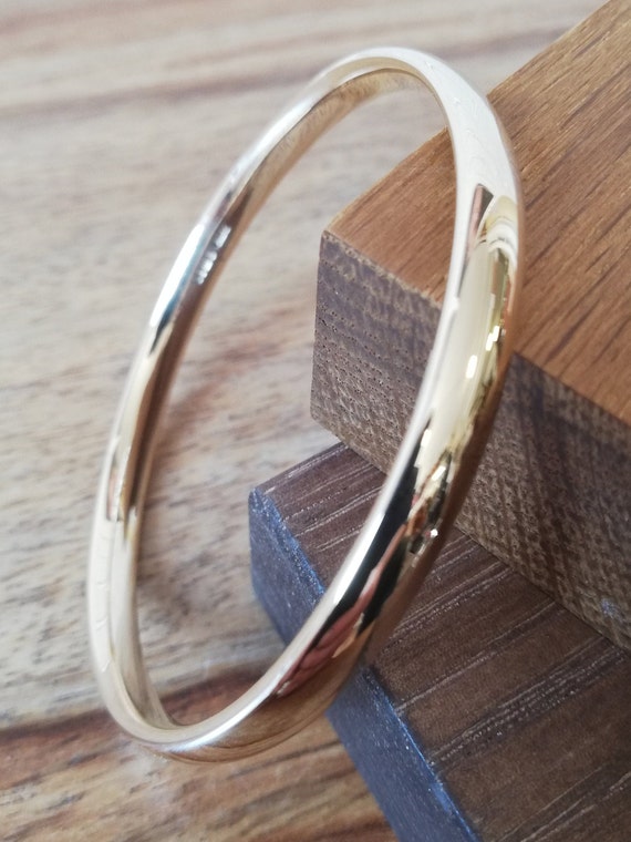 9ct gold bangle bracelet sale