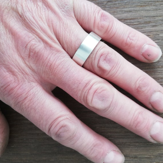Heavy silver rings clearance
