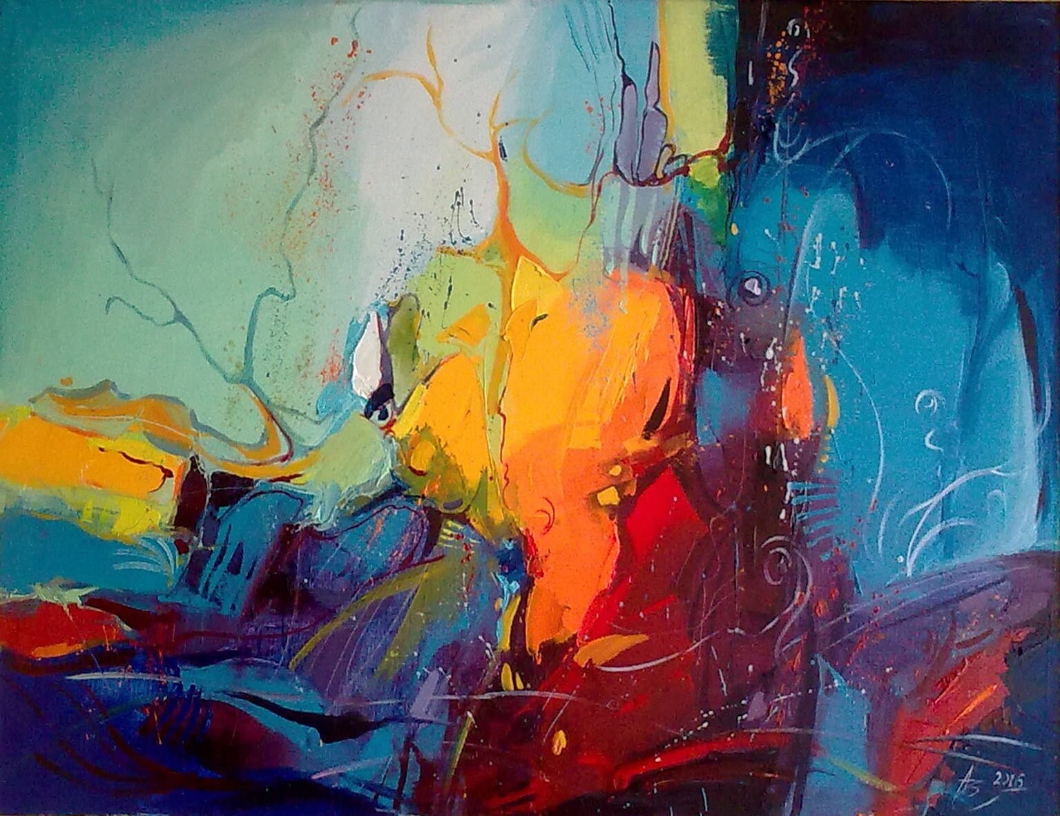 Painting Oil Paintings Little Oil Painting Art Modern Art Etsy