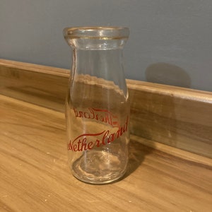Collectible Mini Netherlands Glass Carafe