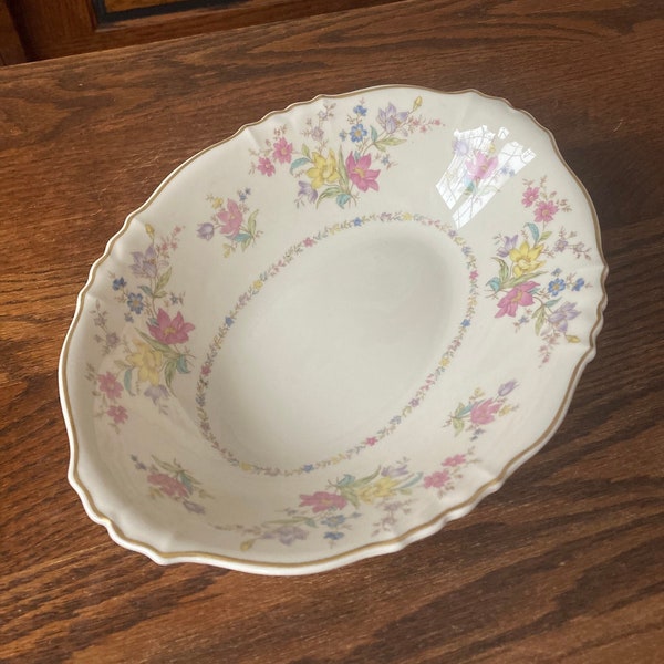 Syracuse China Briarcliff Federal Shape Oval Serving Dish