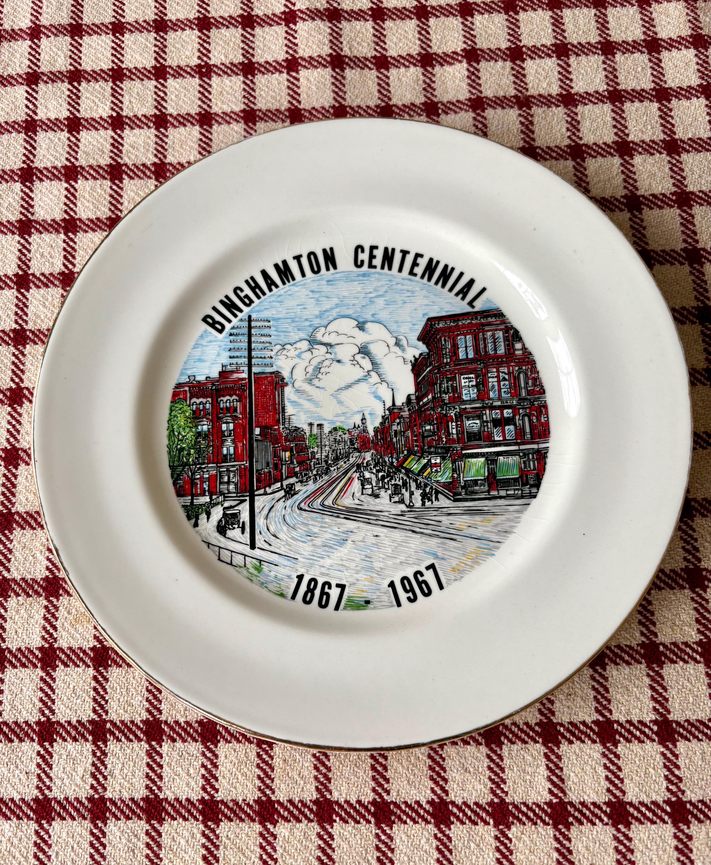 1867 1967 Plate - Etsy