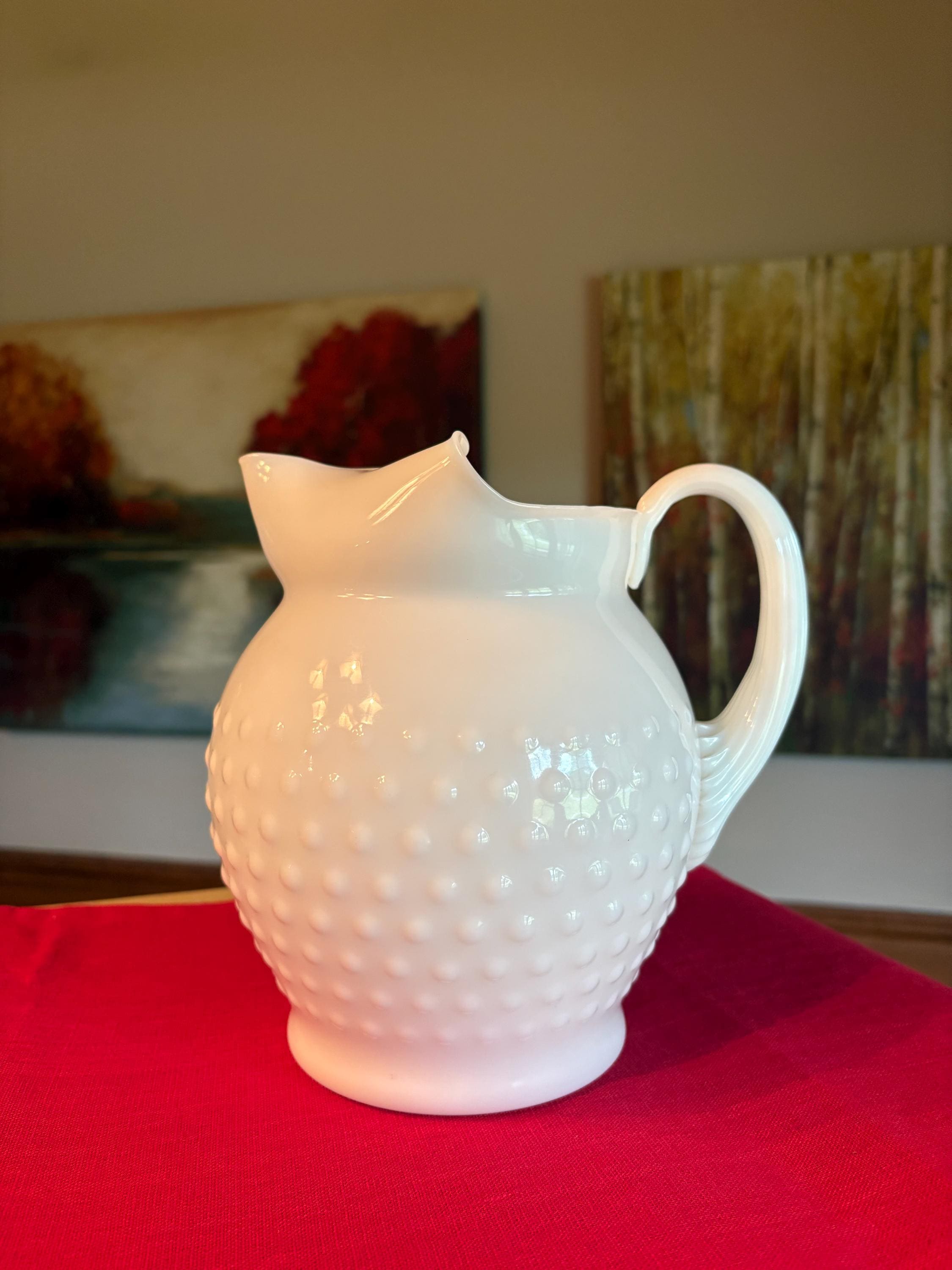 Antique Milk Pitcher - Etsy