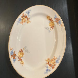 Princess Anne Golden Dusk Ostrow China 11 inch Platter