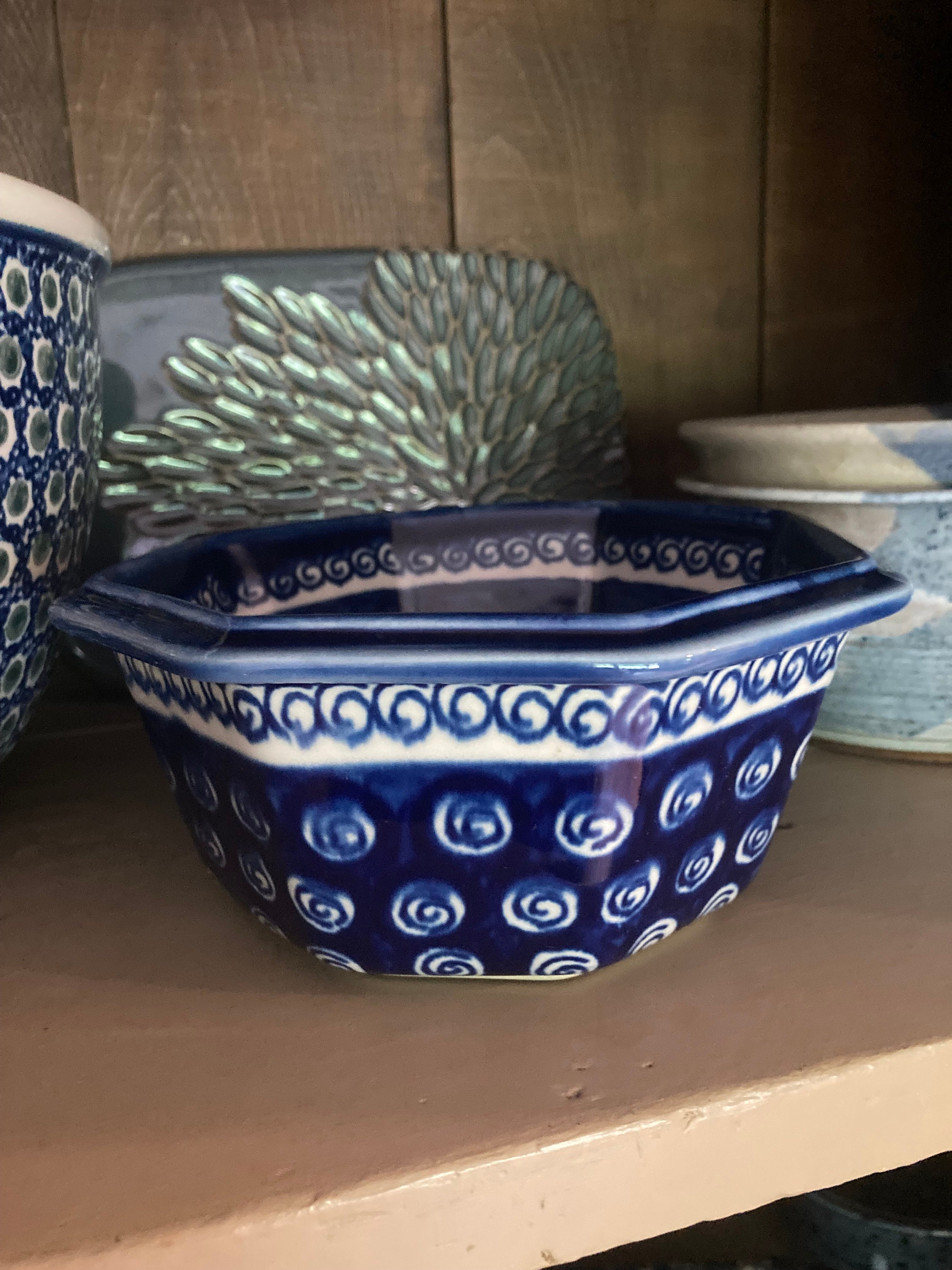 Polish pottery serving bowls hot sale