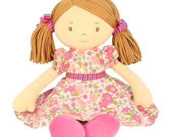 monogrammed rag dolls