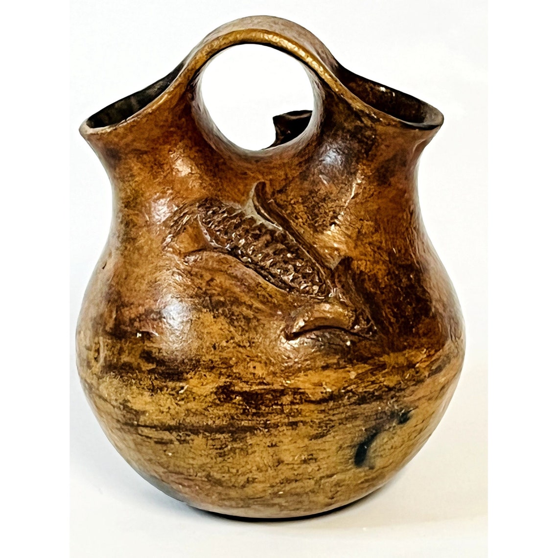 Betty Manygoats Pottery Wedding Vase Native Pottery Etsy