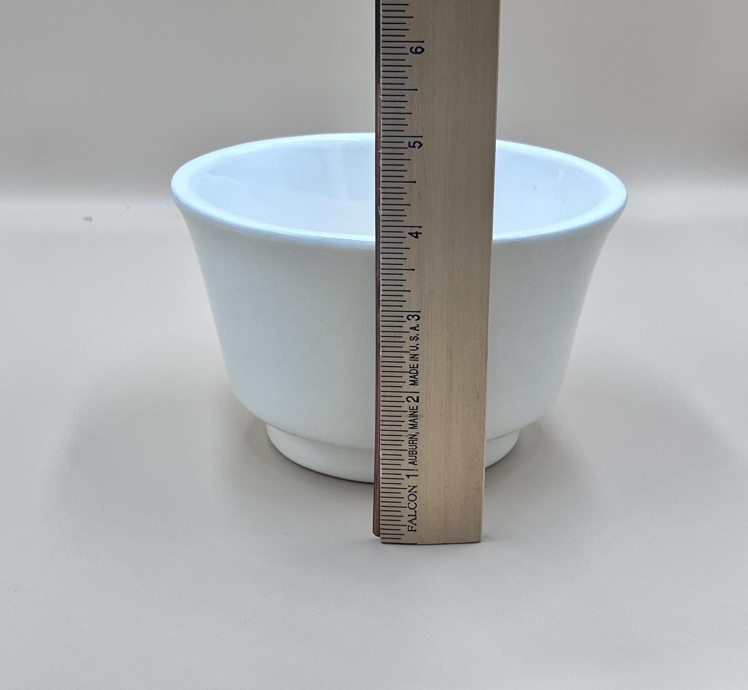 Vintage Haeger USA White Ceramic Planter-Mid-Century Modern