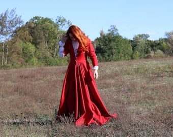Vestido histórico de mujer - Estilo alemán