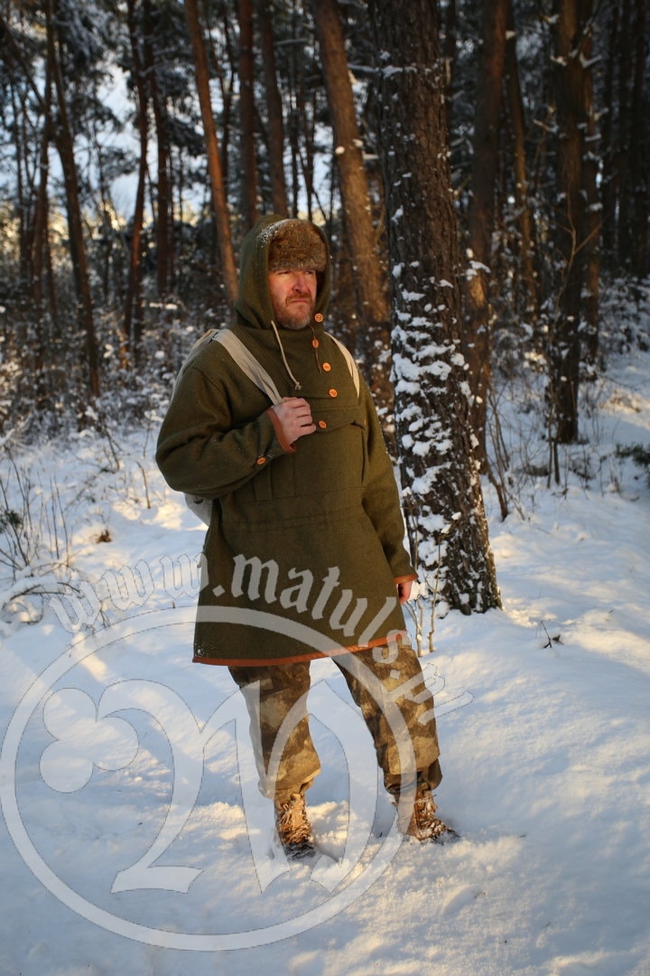 Traditional Anorak Loden Wool Military Jacket Mountainer Etsy