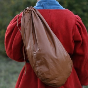 Historical Snapsack Leather Bag - Large backpack
