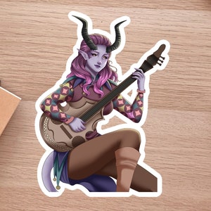 Alfira Sticker | Baldur&#39;s Gate 3 Sticker | Baldurs Gate Sticker | Gift for Gamer | Gaming Present | Sticker for notebook water bottle laptop