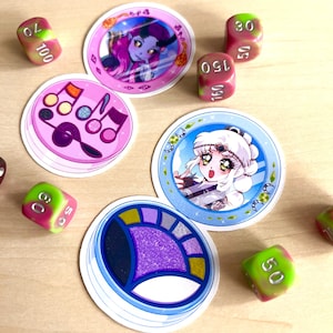 Baldur&#39;s Gate 3 Makeup Series PT 1 Shadowheart and Alfira Sticker | Baldurs Gate Sticker | Gift for Him Gift for Her | BG3 Sticker