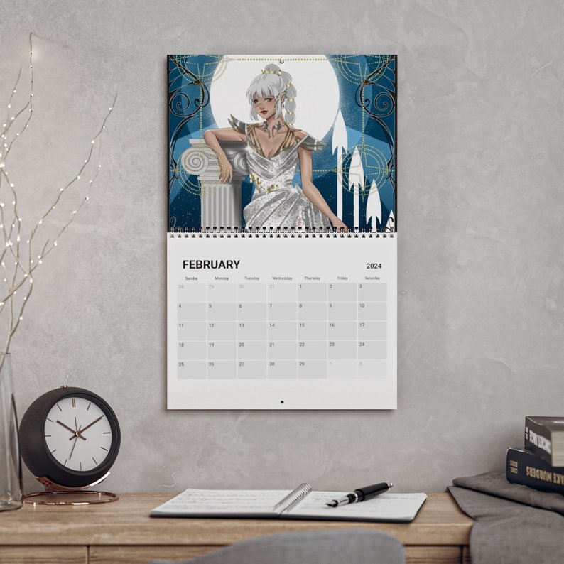 Baldur's Gate 3 Calendar 2025 Shadowheart Calendar Minthara Calendar
