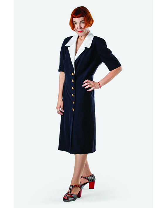 jc penney blue dress ERDEM