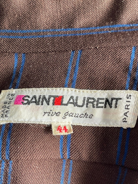 Vintage 70s - 80s Yves Saint Laurent YSL Rive Gau… - image 5