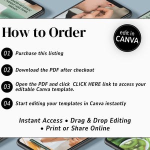 Functional Medicine Social Media Template Naturopath Marketing Gut Health Bundle Canva Editable Holistic Medicine Instagram Post Wellness image 3