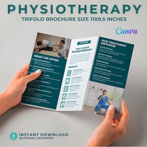 Therapy Marketing handout orthopedic practices and wellness centers leaflet