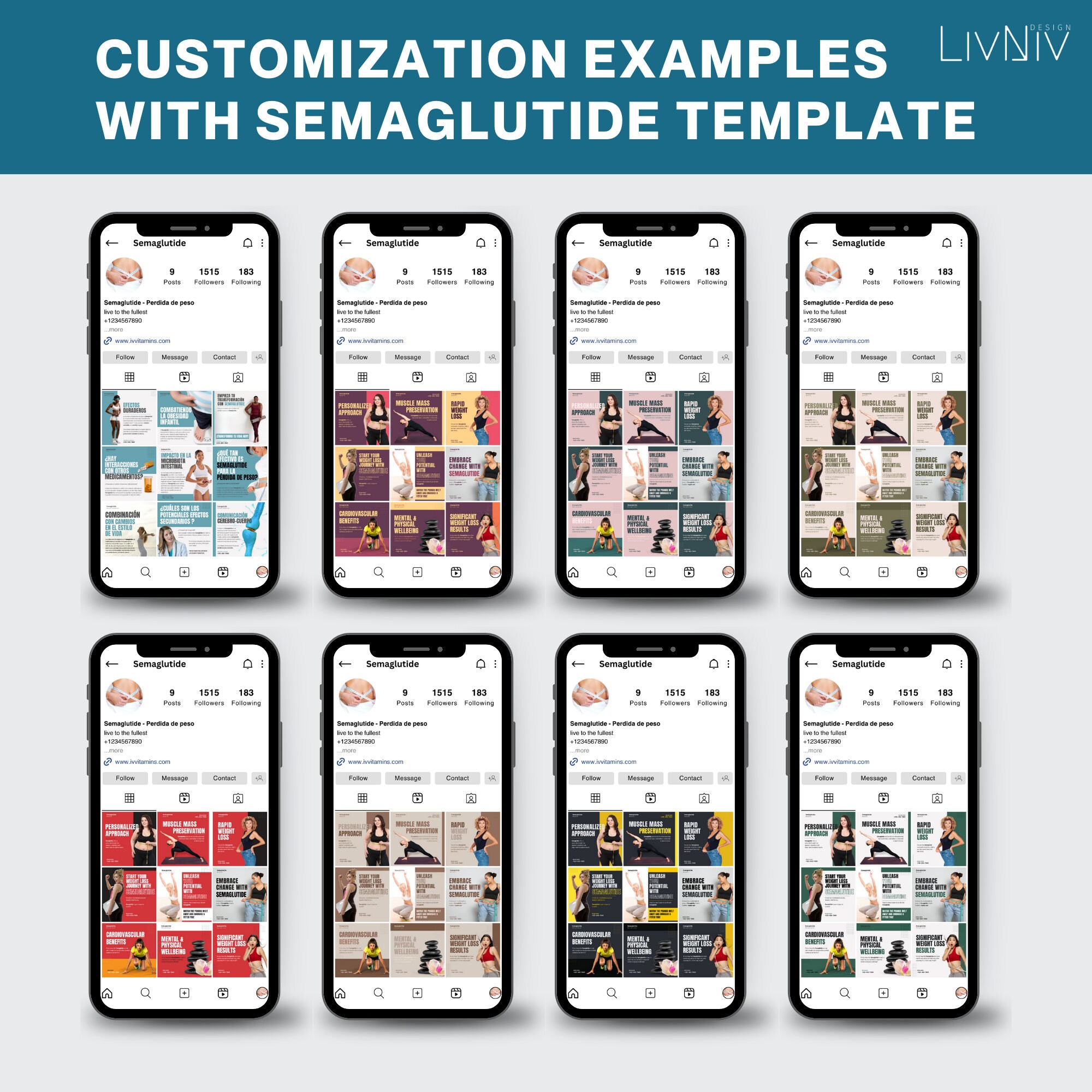 Custom Canva Template Customization Livniv Design Add Your Logo & Brand ...