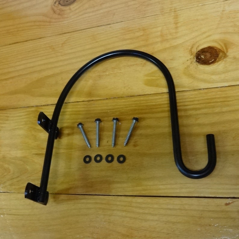 Shepherd's Hook Style Bracket for Hanging Plant Pots Etsy