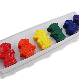 Robot Crayons: Unique Gift and Stocking Stuffer
