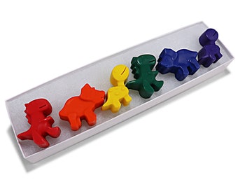Dinosaur Crayons: Unique Gift and Stocking Stuffer
