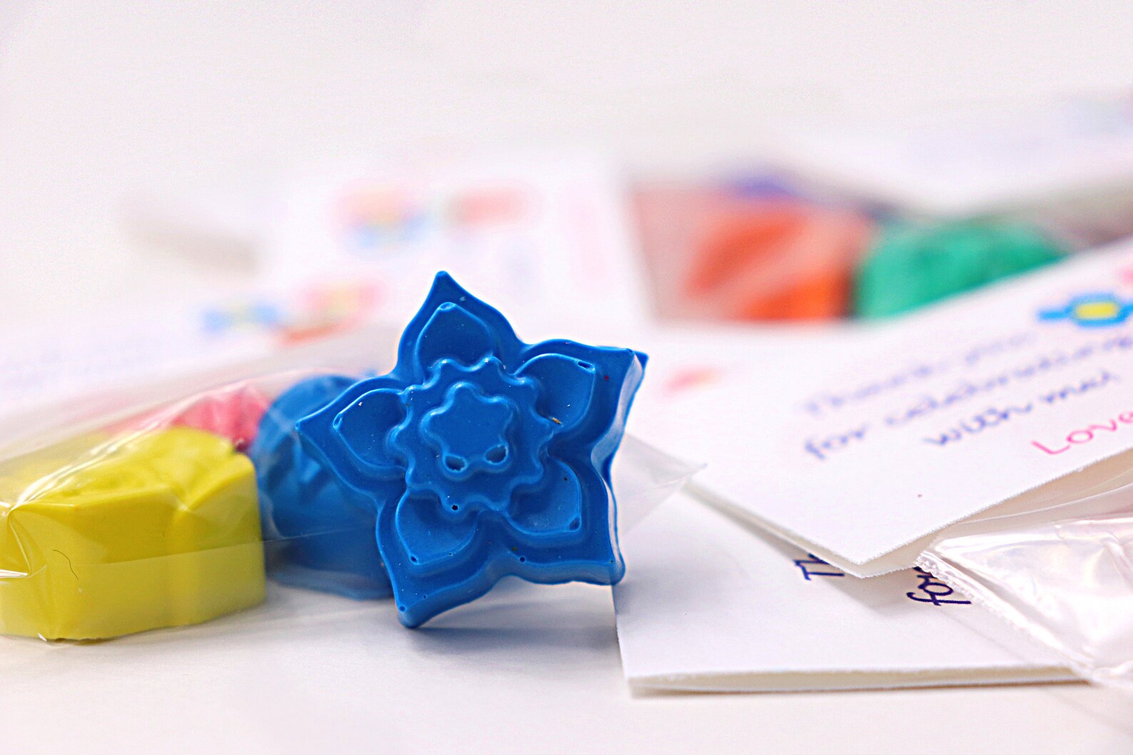 Flower Crayon Party Favors Bags Girl Party Favors Etsy