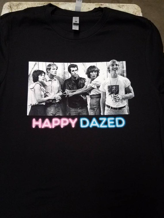 Dazed and Confused Rock On T Shirt Licensed Comedy Movie Funny Tee New Black