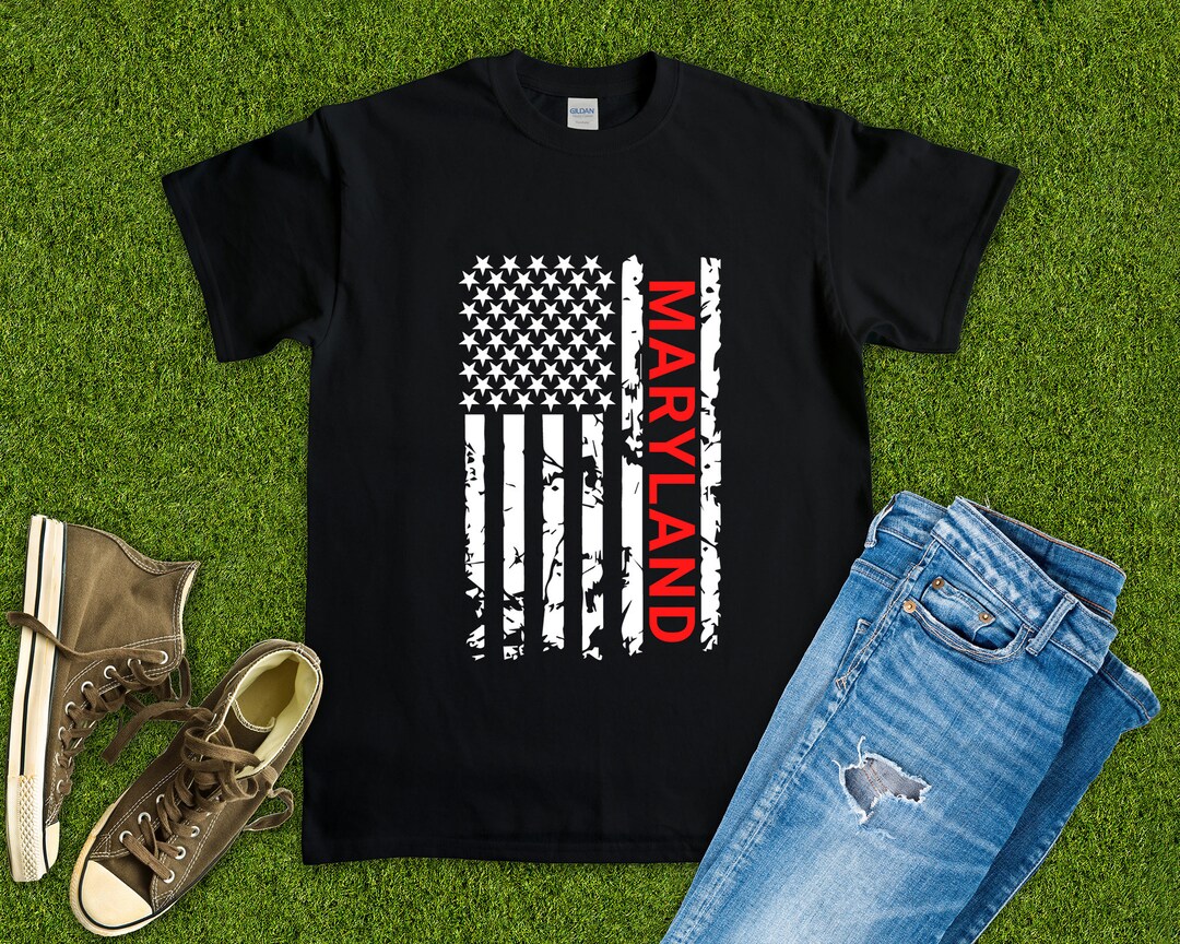 Maryland Bad Ass USA Flag - Etsy