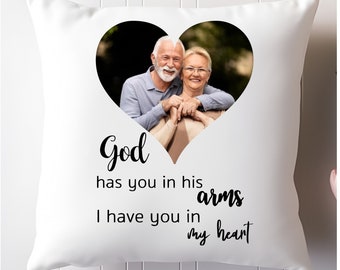 Personalised Memorial Photo cushion