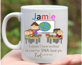 Personalised SNA appreciation mug