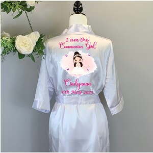personalised communion robes