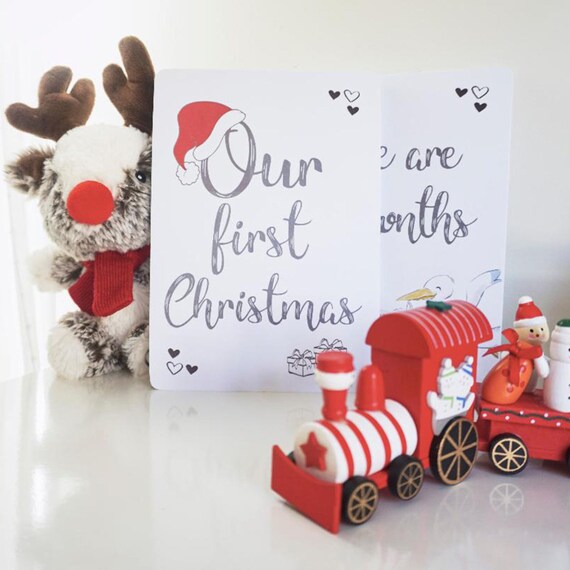 twin baby milestone cards