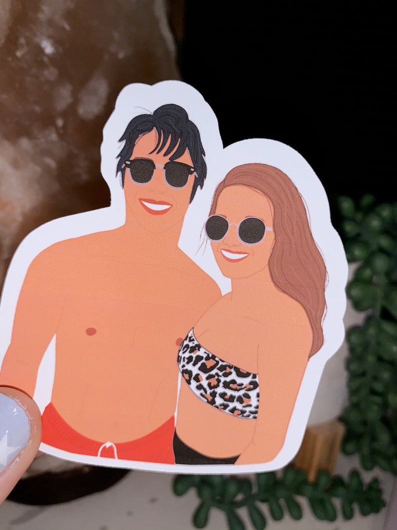 Custom Portrait Sticker and Print