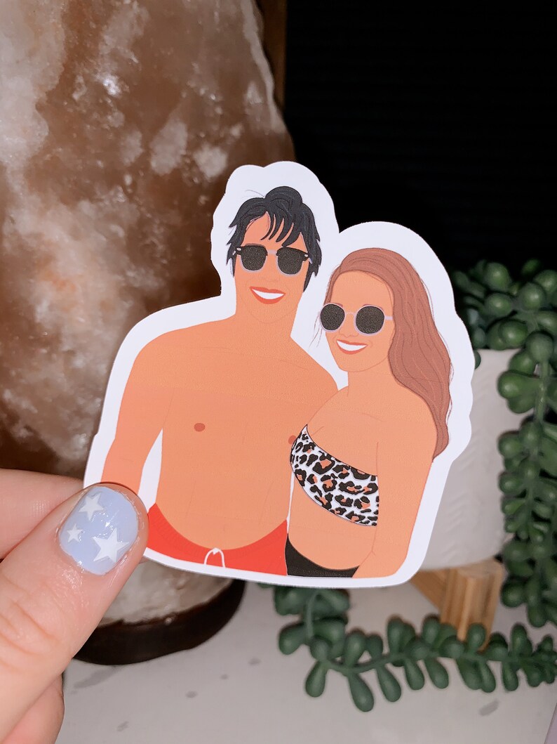 Custom Portrait Sticker and Print