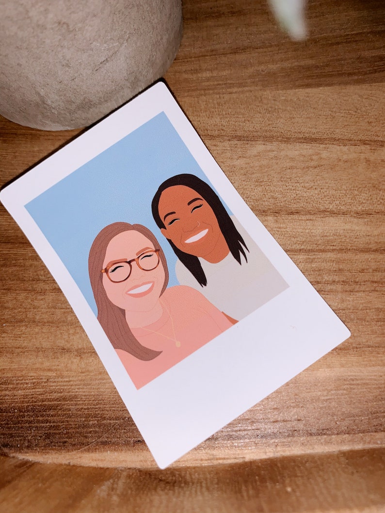 Custom Portrait Sticker and Print