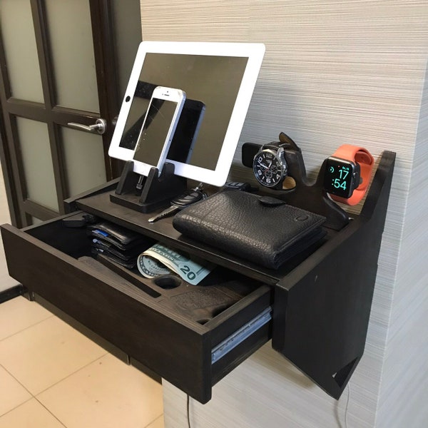 Floating Nightstand Etsy