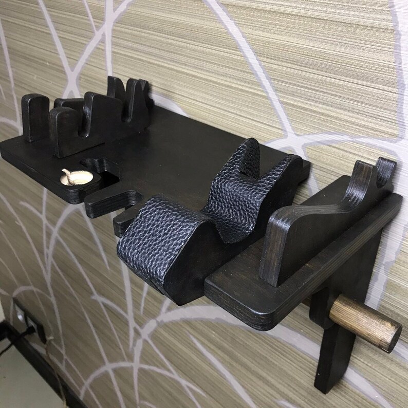 Nightstand Gun Holder EDC Organizer Charging Station Police Etsy