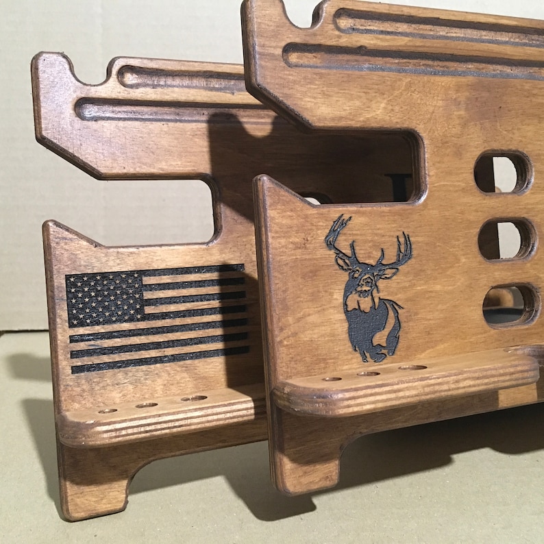 Deer Hunter Gift Gun Nightstand Hunting Gifts for Men Etsy