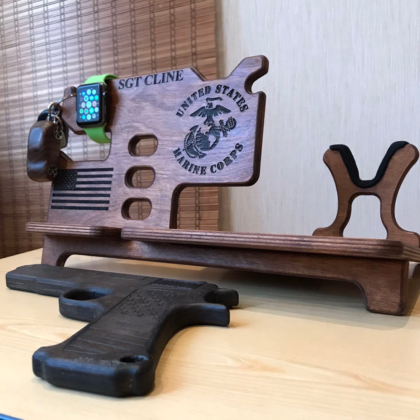 Gun Lover Gift. Gun Gifts for Men. Watch Display 50th Birthday Etsy