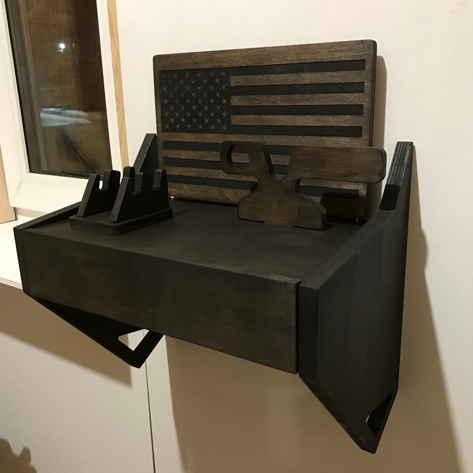 Hide Away Gun Shelf - rzflun4