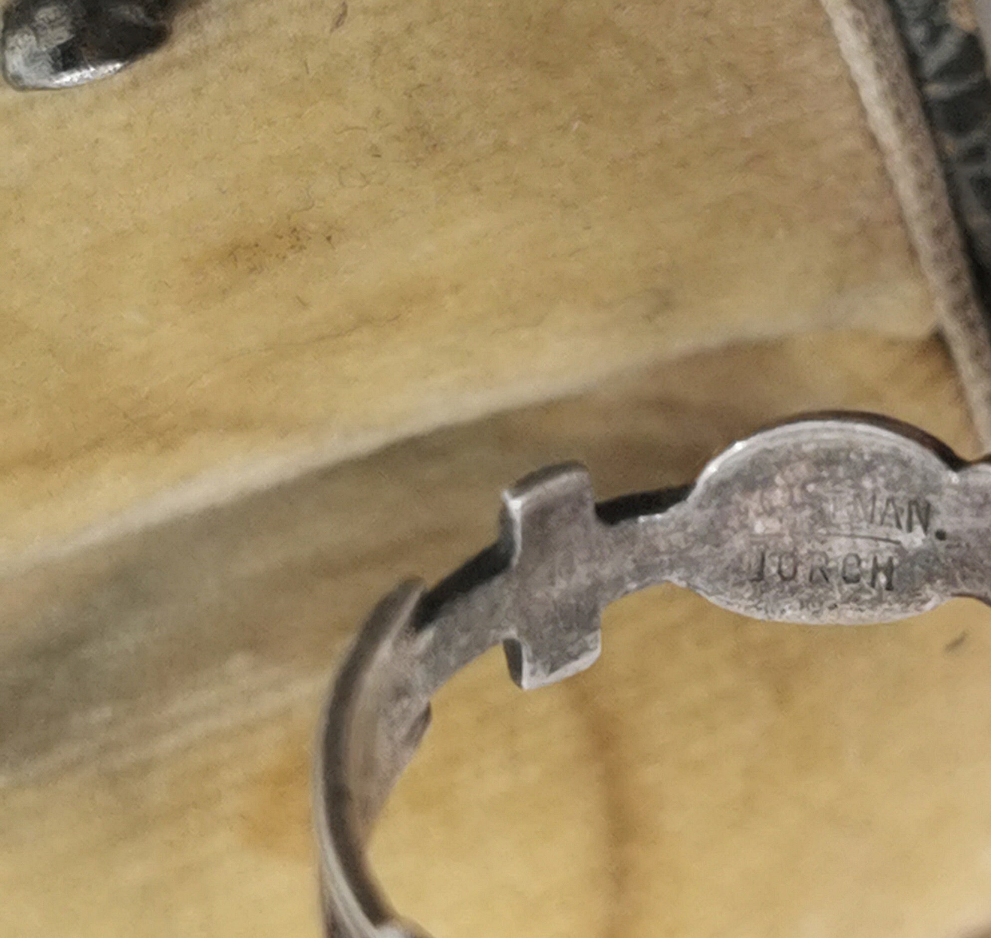 Antique German Jesuit Ring Catholic IHS Enamel Ring US Size Etsy