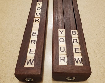 Custom Beer Tap Handle - Ipe