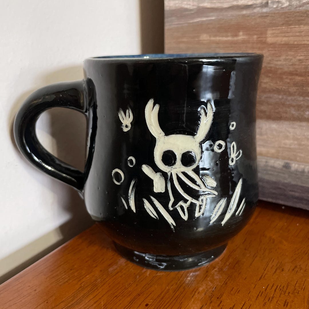 Little Ghost Hollow Knight Mug - Etsy