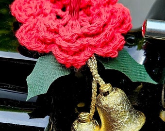 Jingle Bells Spool Pin Doily