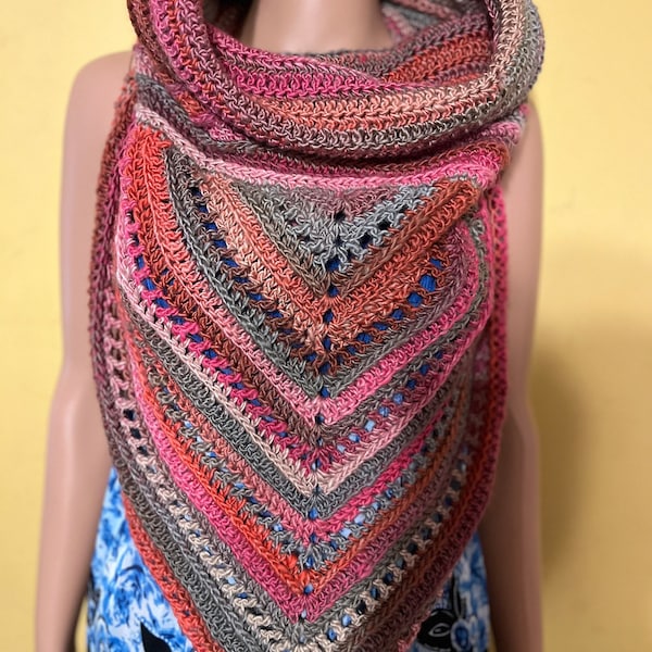 Wild Oleander Hooded Scarf