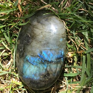 Labradorite Palm Stone L4