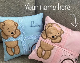 Almohada de hada de los dientes personalizada única